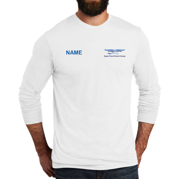 Allmade Unisex Tri-Blend Long Sleeve Tee - Printed Logo ** Add Name for $5! ** Thumbnail