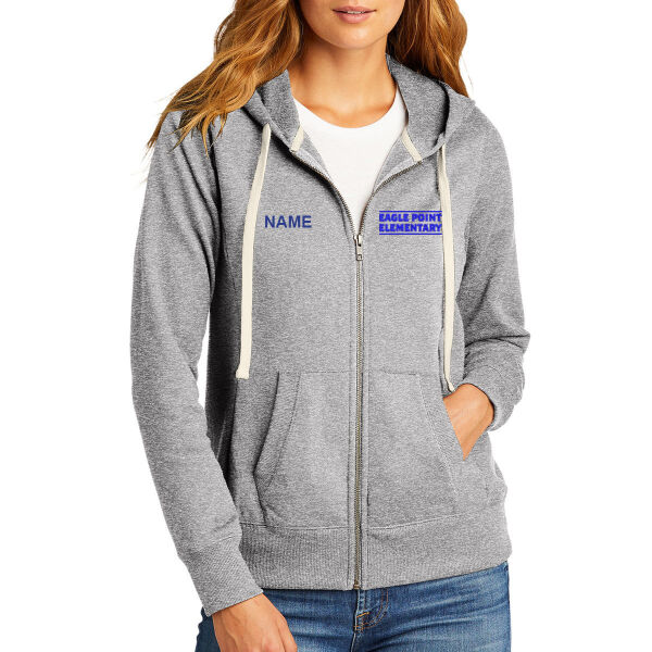 District Women's Re-Fleece Full-Zip Hoodie - Embroidered Logo ** Add Name for $5! ** Thumbnail