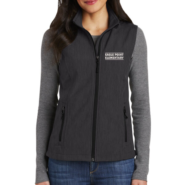 Port Authority Ladies Core Soft Shell Vest - Embroidered Logo Thumbnail
