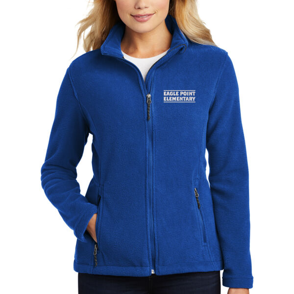 Port Authority® Ladies Value Fleece Jacket - Embroidered Logo ** Add Name for $5! ** Thumbnail