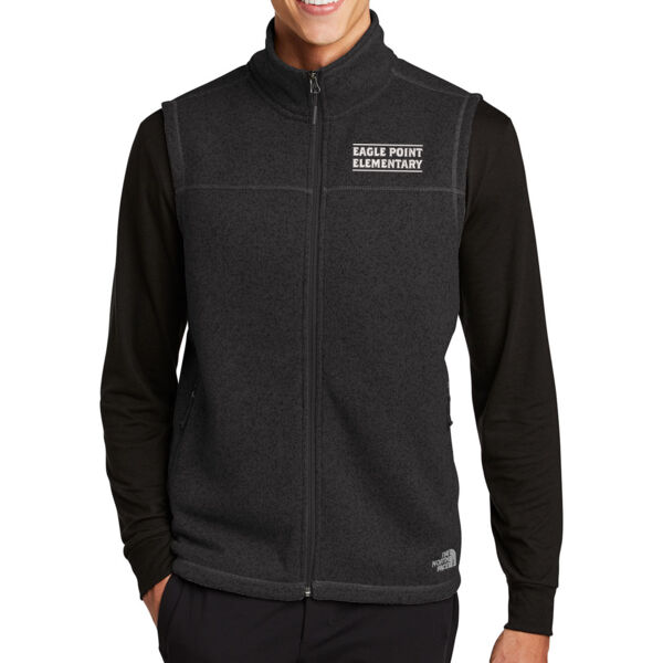 The North Face Sweater Fleece Vest - Embroidered Logo Thumbnail
