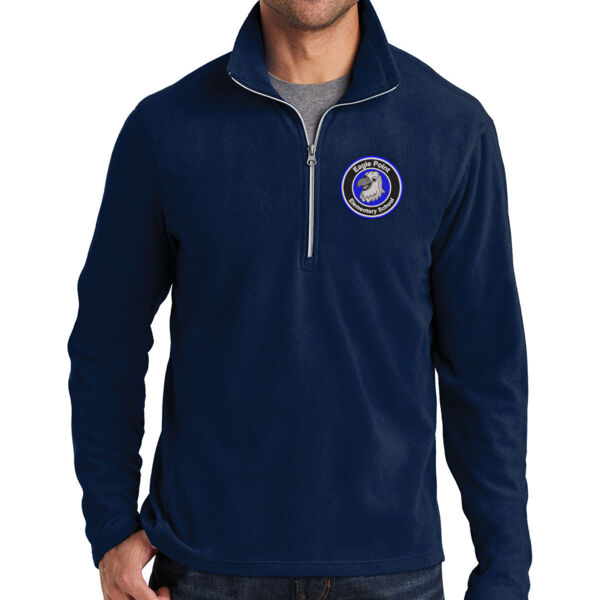 Port Authority Microfleece 1/2-Zip Pullover - Embroidered Logo Thumbnail