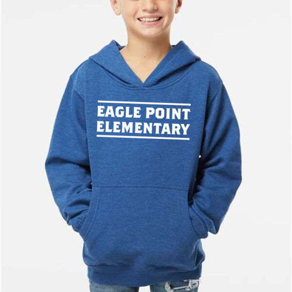 Independent Trading Co. - Youth Midweight Hooded Sweatshirt - Printed Logo Thumbnail