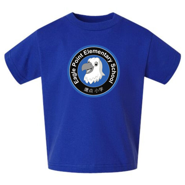 Rabbit Skins - Toddler Cotton Jersey Tee || EAGLE - Printed Logo Thumbnail