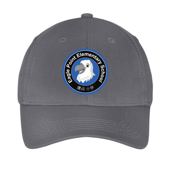 Port Authority® Youth Six-Panel Twill Cap || EAGLE - Embroidered Logo Thumbnail