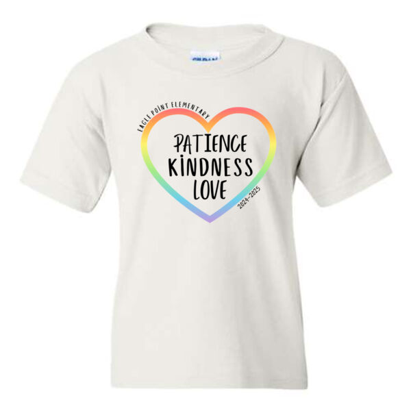 Gildan - Youth Heavy Cotton™ T-Shirt || HEART - Printed Logo Thumbnail