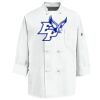 Eight Knot Button Chef Coat with Thermometer Pocket Thumbnail