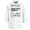 Eight Knot Button Chef Coat with Thermometer Pocket Thumbnail