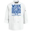 Eight Knot Button Chef Coat with Thermometer Pocket Thumbnail