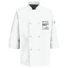 Button Chef Coat with Thermometer Pocket Thumbnail