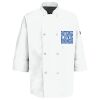 Button Chef Coat with Thermometer Pocket Thumbnail