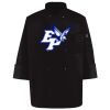 Ten Pearl Button Black Chef Coat Thumbnail
