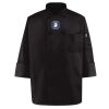 Black Knot Button Chef Coat Thumbnail