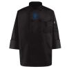 Black Knot Button Chef Coat Thumbnail